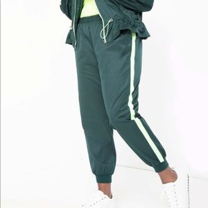 Side stripe jogger pants